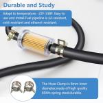 Fuel Line Hose with Clamps for Small Engines
