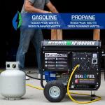 DuroMax XP10000EH Dual Fuel Portable Generator