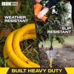 50ft Lighted Outdoor Extension Cord with 3 Outlets