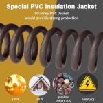 HiFind 15 Ft 4 Gauge Power/Ground Wire Cable