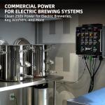 10FT NEMA L6-30 Twist Lock Generator Extension Cord