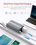 BESTEK 500W Pure Sine Wave Inverter with USB