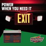 Interstate Batteries 12V 7Ah Fire & Security Battery
