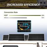 100W 12V Monocrystalline Solar Panel Set