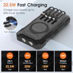 BLASOUL 49800mAh Solar Power Bank - Fast Charging