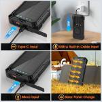 BLASOUL 49800mAh Solar Power Bank - Fast Charging