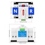 Dual Power Automatic Transfer Switch 2P 63A