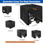 Heavy Duty Waterproof Portable Generator Cover