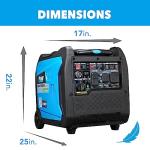 Pulsar Super Quiet 7,250-Watt Dual Fuel Generator