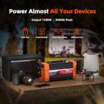 1500W Pure Sine Wave Inverter for RVs and Trucks