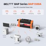 1500W Pure Sine Wave Inverter for RVs and Trucks