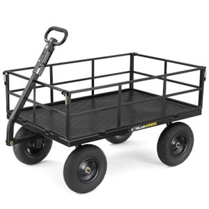 Gorilla Carts Heavy-Duty Towable Utility Cart