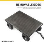 Gorilla Carts Heavy-Duty Towable Utility Cart