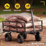 Gorilla Carts Heavy-Duty Towable Utility Cart