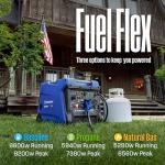 Westinghouse 8200W Tri-Fuel Portable Inverter Generator