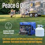 Westinghouse 8200W Tri-Fuel Portable Inverter Generator