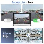 4-Channel 9-Inch IPS Backup Camera System