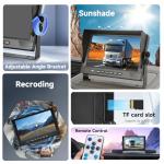 4-Channel 9-Inch IPS Backup Camera System