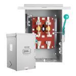 VEVOR 200A Manual Transfer Switch for Generators