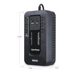 CyberPower 550VA Ecologic UPS Backup with Surge Protection