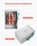 VEVOR 200A Manual Transfer Switch for Generators