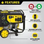 Champion 6875-Watt Dual Fuel Portable Generator