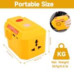 200W Portable DC to AC Power Inverter Converter