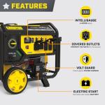 Champion Power Equipment 11,500-Watt Electric Start Dual Fuel Home Backup Portable Generator with CO Shield