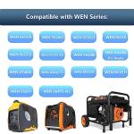 Set of 3 Replacement for 55201 Magnetic Oil Dipstick for Inverter Generator with O Ring,Compatible with Predator/Wen/Yamaha（Red、Black、Silver） (3, Silver & Red & Black, M18)