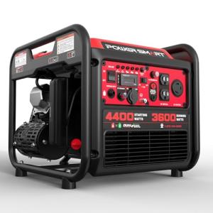 PowerSmart 4400-Watt Dual Fuel Portable Generator with Inverter Technology, CO Protect, 30 amp for Home Use and Emergency Backup