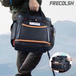 FRECOLSH Travel Carrying Case Compatible with Jackery 500, Portable Power Station Storage Case with Water- proof Bottom and Pocket for Jackery Accessories, Storage Bag Only