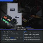 A0004499959 Smart AC Module Load Shed Module (SACM) w/Fuse Fit for Generac Generator Automatic Transfer Switch 100 200 Amp, ATS Control Module, Shedding Loads During Overload Replace# 10000004183