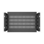 JINGCHENGMEI Under Desk Computer Mount for Small Form Factor SFF Computers and PCs,Using Space 17.3" x H 4" x D 12", Compatible with PlayStation 4, PS4 Slim, PS4 Pro,Gaming Under Desk(4inch High)