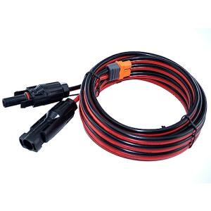 iHaospace XT60i Solar Panel Charging Cable 10FT, 12AWG Solar to XT60i Charging Cable Compatible for EcoFlow River and Delta 2 Pro Max Bluetti EB55 Anker 757 767 Protable Power Station