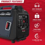A-iPower 4300W Portable Inverter Generator for RVs