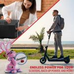 Energizer EN9-12 - 4 Pack - 12 Volt 9 Amp Hr, Long Lasting Sealed Lead Acid AGM Rechargeable Battery Ideal for Use in Home Alarm Systems, Backup Power, Scooters, and More