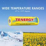 Tenergy Solla Premium Rechargeable NiMH AA Battery, 1300mAh Solar Batteries for Solar Garden Lights, Anti-Leak, Outdoor Durability, 5+ Years Performance, UL Certified, Pre-Charged 8 Pack