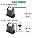 Yooreal DC 6-80V Mechanical Hour Meter Gauge,No Battery Hourmeter,Waterproof for Diesel Engine Tractor Generator Inverter Boat RV Zero Lawn Mower Snow Blower (DC 6-80V)