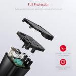 BESTEK 200W Car Power Inverter, Car Plug Adapter Outlet Converter with 2 AC Outlets, Dual 4.5A USB Charging Ports, Cup Holder Car Inverter with Cigarette Lighter Socket for Laptop, Computer