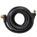 DuroMax XP5025GC 50-Amp 25-Foot 6-Gauge 14-50 CS6364 Heavy Duty Generator Cord for Home Power Backup, Black
