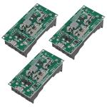 DWEII 3pcs 15W 3A Battery Boost Charging Module High Power UPS 18650 Lithium Battery Boost Charging and Discharging UPS Uninterruptible Power Supply (9V)