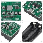 DWEII 3pcs 15W 3A Battery Boost Charging Module High Power UPS 18650 Lithium Battery Boost Charging and Discharging UPS Uninterruptible Power Supply (9V)