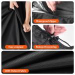 Letsteel Pull Up Station Cover, Dustproof-Cover for Pull Up Station/Dip Bar Station for Outdoor, Pull Up Rack Machine Protect Home Gym Strength Training Dip Stands Cover- 42" x 40" x 64"