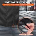 Letsteel Pull Up Station Cover, Dustproof-Cover for Pull Up Station/Dip Bar Station for Outdoor, Pull Up Rack Machine Protect Home Gym Strength Training Dip Stands Cover- 42" x 40" x 64"