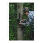 Wildgame Innovations Durable Sol-Pak Solar Battery Pack, 12V Solar Power Panel, Rechargeable Battery & 3ft Insulated Cable, Compatible with All Wireless/Cellular Trail Cameras - 3000 mAh