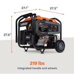 Generac 12,500W Portable Tri-Fuel Generator with Electric Start