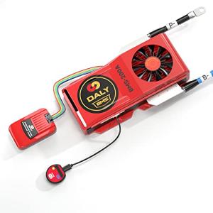 DALY BMS Parallel Module 1A+ LiFePo4 Smart BMS 8S 24V 200A with Cooling Fan UART RS485 CAN Bluetooth BMS Parameter Programmable for Rated 3.2V Lithium Power Bank Storage Off Grid Solar System