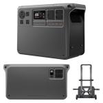 DJI Power 2000 Portable Power Station, Expansion Battery, 2048Wh LFP Battery, 3000W Stable Output, Expandable to 22,528Wh, Home Backup, RV, Off-Grid, Outdoor, Easy Transport