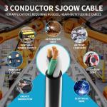 16 Gauge 3 Conductor Electric Bulk Cable - 50ft