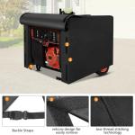 AKEfit Universal Waterproof Generator Cover, 600D Heavy Duty Small Outside Equipment Cover for Champion,Predator,Wen,BILT Hard,Ryobi,Generac,Westinghouse Portable Generator 5000-10000W,38”Lx28”Wx30”H